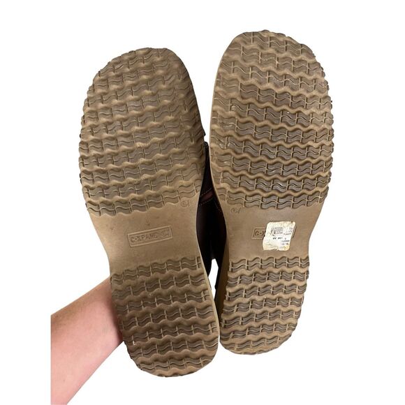 NWT Tommy Bahama Men's Beach Slide Closed Toe Sandals Espresso Brown Premium Lea - Picture 6 of 8